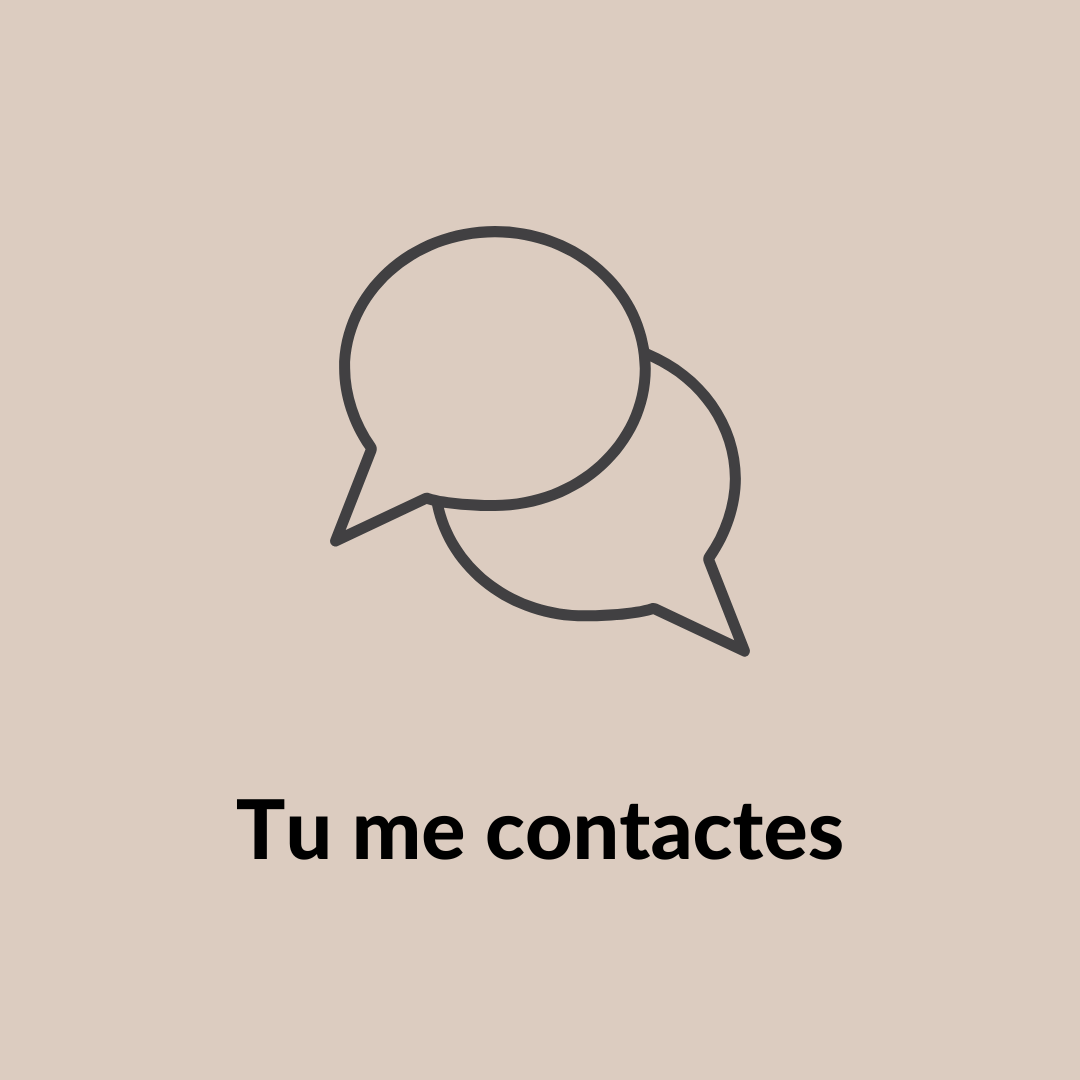 Tu me contactes